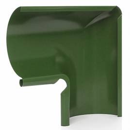 Поворот ринви RAIKO 90° внутрішній 125, RAL 6020