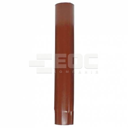 Труба водосточная RAIKO 100, 1 м., RAL 8004