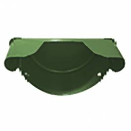 Заглушка желоба универсальная RAIKO 150, RAL 6020