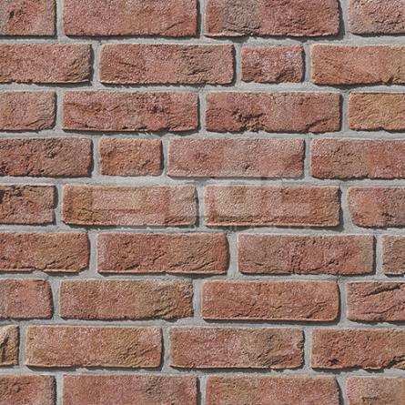 Фасадна плитка ручного формування Formback світло-червона строката NF 240x14x71