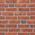 Фасадная плитка ручной формовки Wasserstrich светло-красный пестрый NF 240x14x71