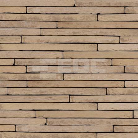 Фасадная плитка ручной формовки Corso Selmo CR 001 BG 500x22x40