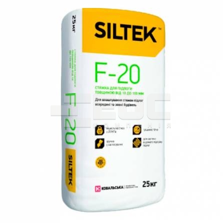 SILTEK F-20 Стяжка для пола купить в Киеве. Фото, цена, продажа