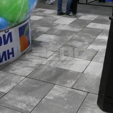 Тротуарная плитка Монолит 600x400x60 Грейс
