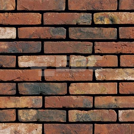 	Фасадная плитка ручной формовки 312 Castello Rood DF 210x20x65