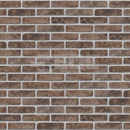 Фасадная плитка ручной формовки 321 Umber DF 210x20x65