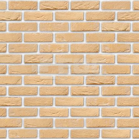 Фасадная плитка ручной формовки 7 Geel Zilverzand М50 190x20x50