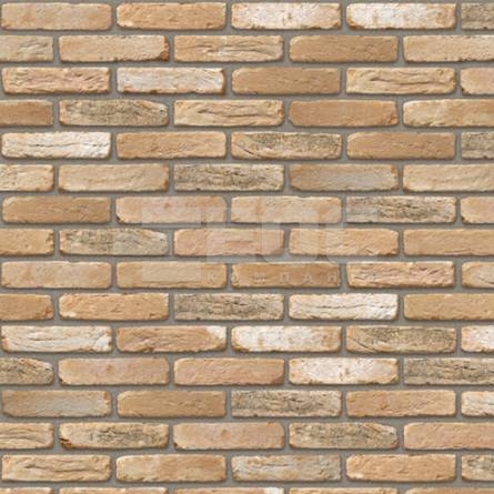 Фасадная плитка ручной формовки 80 Oud Leie М50 190x20x50