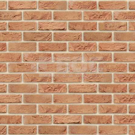 Фасадная плитка ручной формовки 6 Rose DF 210x20x65