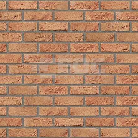 Фасадная плитка ручной формовки 6 Rose DF 210x20x65