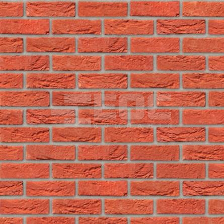 Фасадная плитка ручной формовки 11 Terra Rood DF 210x20x65