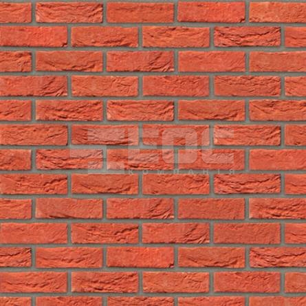 Фасадная плитка ручной формовки 11 Terra Rood DF 210x20x65