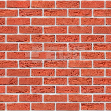 Фасадная плитка ручной формовки 11 Terra Rood DF 210x20x65