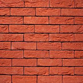 Vandersanden фасадна плитка ручного формування 11 Terra Rood DF 210x20x65