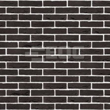 Фасадная плитка ручной формовки 1 Zwart Mangaan DF 210x20x65