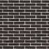 Фасадная плитка ручной формовки 1 Zwart Mangaan DF 210x20x65