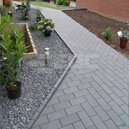 Тротуарная клинкерная брусчатка Meissen 200x100x52