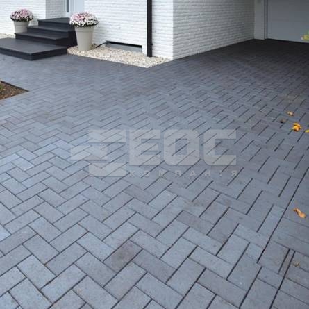 Тротуарная клинкерная брусчатка Meissen 200x100x52