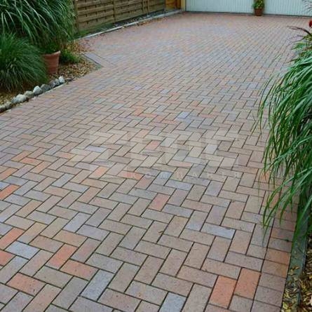Тротуарная клинкерная брусчатка Meran 200x100x52