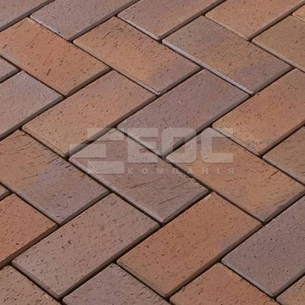 Тротуарная клинкерная брусчатка Meran 200x100x45