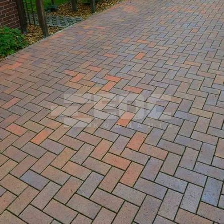 Тротуарная клинкерная брусчатка Meran 200x100x52