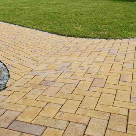 Тротуарная клинкерная брусчатка Plauen 200x100x52