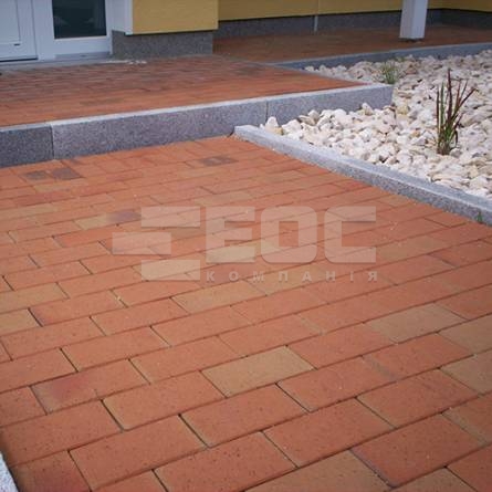 Тротуарная клинкерная брусчатка Radeberg 200x100x45