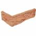 Угловая плитка ручной формовки 6 Rose DF 210/100х65х20