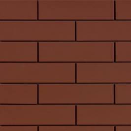 Клинкерная фасадная плитка Cerrad Burgund гладкая 245х65х7