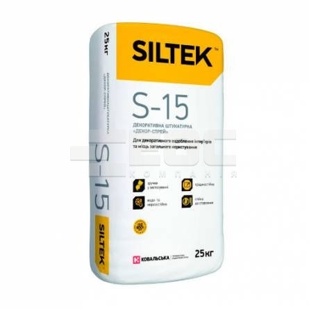 Декор спрей Siltek S-15 купить в Киеве - ЕОС. Смеси Силтек: фото, цена, продажа