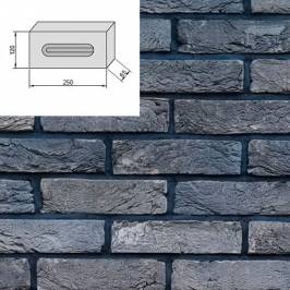 Екатеринославский кирпич ручной формовки Черный Принц NF 250x120x65 