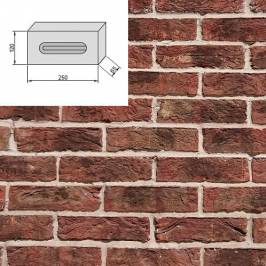 Екатеринославский кирпич ручной формовки Гранат NF 250x120x65 