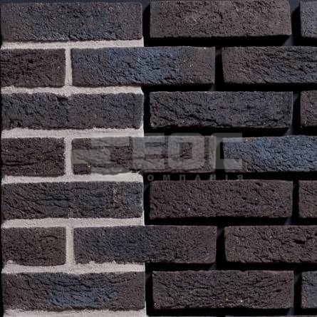 Цегла ручного формування Engels Zwart Blauw Bezaagseld WF 210x100x50 
