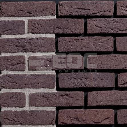 Фасадная плитка ручной формовки Aubergine HG WF 210x20x50