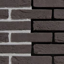 Фасадна плитка ручного формування Cerre Negro DF 215x20x65