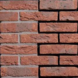 Фасадна плитка ручного формування Koper Rood DF 215x20x65