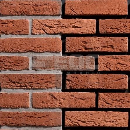 Фасадная плитка ручной формовки Oranje Genuanceerd WF 210x20x50