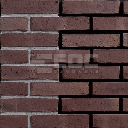 Фасадная плитка ручной формовки Purper Bont Gereduceerd DF 215x20x65