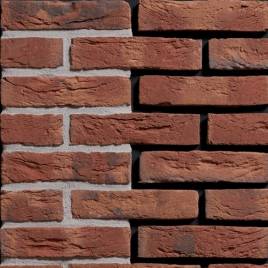 Фасадная плитка ручной формовки Rood Boszand Gereduceerd DF 215x20x65
