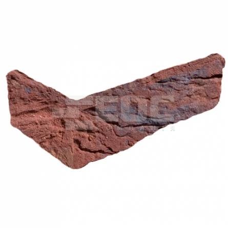 Угловая плитка ручной формовки Blauw Paars Antiek DF 215/100х65х20  