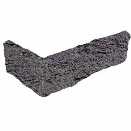 Угловая плитка ручной формовки Zwart Bezaagseld WF 210/100х50х20