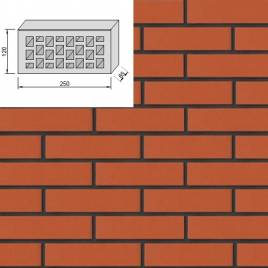 Клінкерна цегла Евротон Бордо 250х120х65