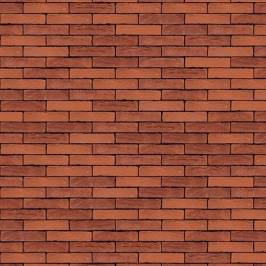 Фасадная плитка ручной формовки 221 B0 Becton Red DF 210x20x65