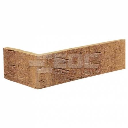 Угловая клинкерная фасадная плитка R688 LDF14 290/93х52х14