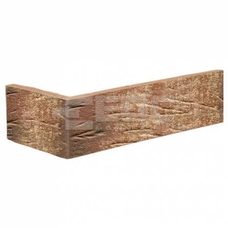 Угловая клинкерная фасадная плитка R690 LDF14 290/93х52х14