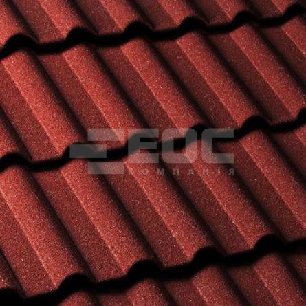 Композитна черепиця Gerard Milano Spanish red