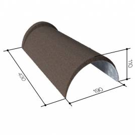 Круглый конек 190 Chestnut