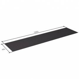Плаский лист з посипкою 450 Dark Silver