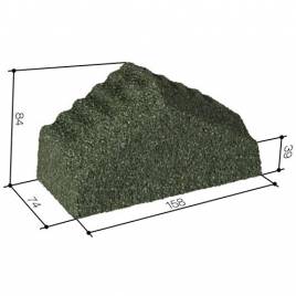 Трикутний гребінь кінцевий Greenstone