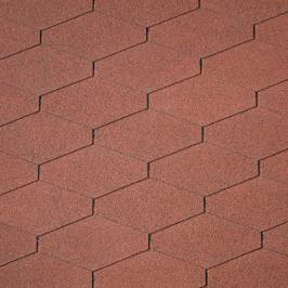Битумная черепица DiamantShield 10 Tile Red